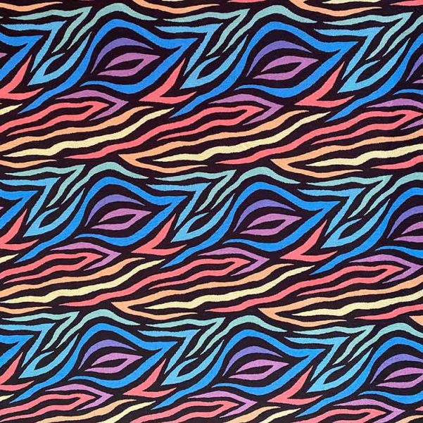 Tela Cebra Colores