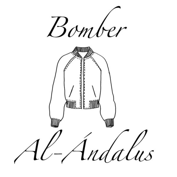 z Bomber Bordada Buganvilla Bordada En Seda Fucsia. - Imagen 5