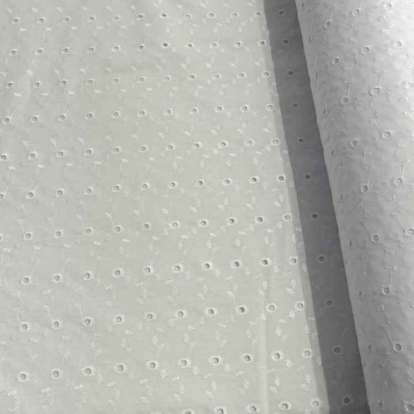 Perforado Blanco Flamenca