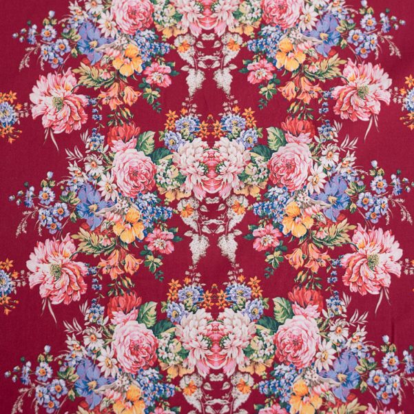 Telas De Flores