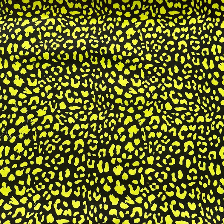 Tela De Leopardo Negro