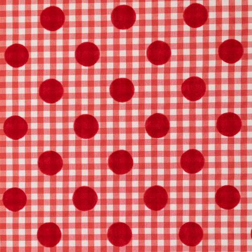 Vichy Rojo Terciopelo