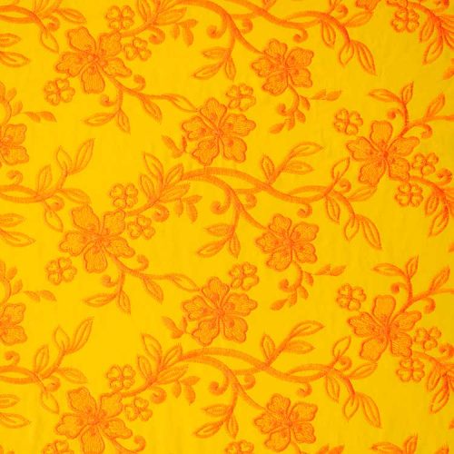 Tela Bordada Amarillas