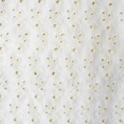 Telas Perforadas Blanca