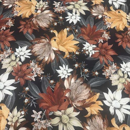 Telas De Flores