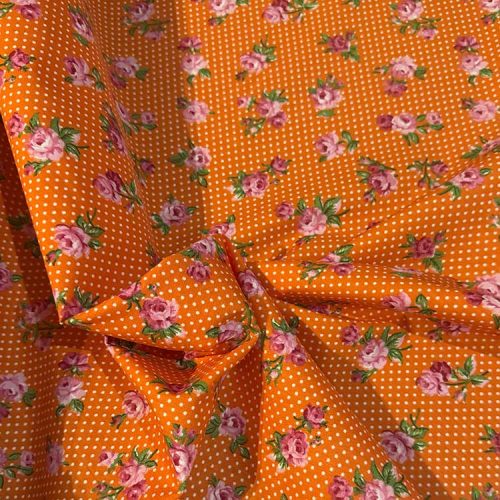 Tela Flamenca Naranja