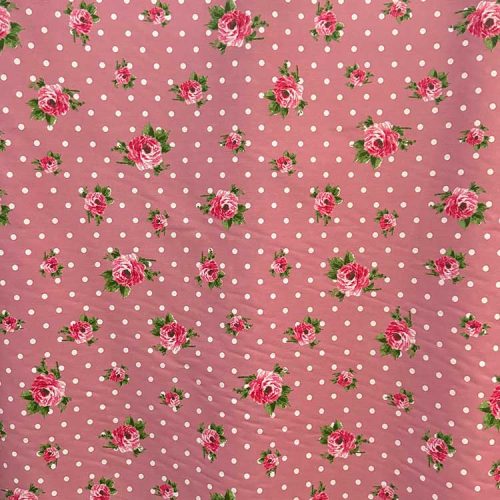 Tela Flores Flamenca