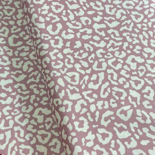 Tela De Leopardo Rosa Empolvado