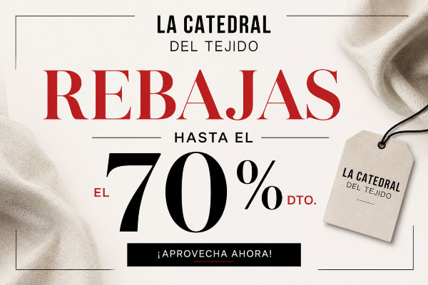 Rebajas telas en oferta
