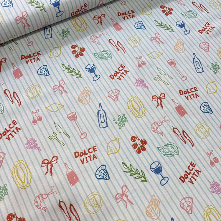 Tela Dibujos Y Lineas