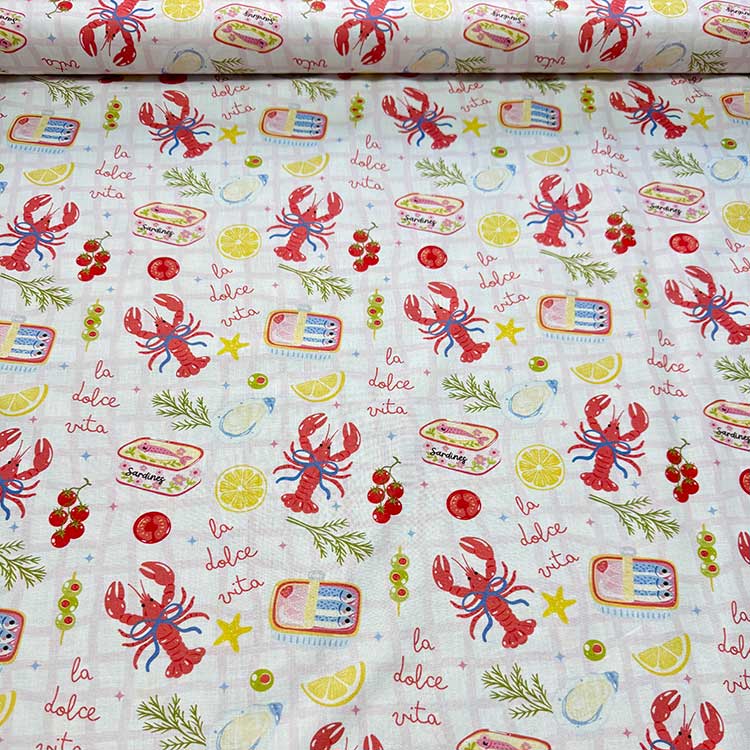 Tela Dolce Summer colores