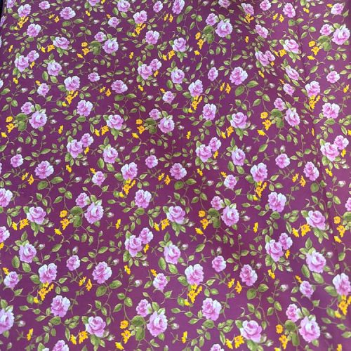 Tela De Florecitas De Flamenca