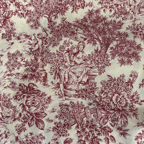 Tela Toile De Jouy